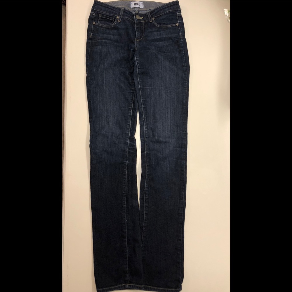 Paige straight jeans size 26